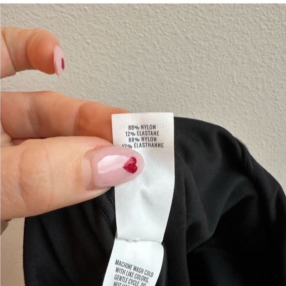 Offline by AERIE Real Me Black Bodycon Jumpsuit Cross Back Strappy Size Small - Picture 9 of 9